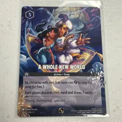 Disney Lorcana A Whole New World Infinity Promo Card 10/C1 EN 1 Non Foil Playset - Image 1