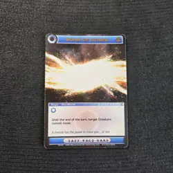 Chaotic TCG Dawn Of Perim 1st Ed. Song Of Stasis Copper Rare Card 182/232 - Image 1