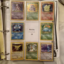 Pokemon Cards Basic Set Holo Near Complete (100 of 102) Jungle Set (64/64) Mint! - Image 4
