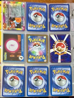 Vintage Pokemon Card Collection - No Binder Lot 5 Pages - Holo - Modern LP/NM - Image 2