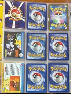 Vintage Pokemon Card Collection - No Binder Lot 5 Pages - Holo - Modern LP/NM - Image 4