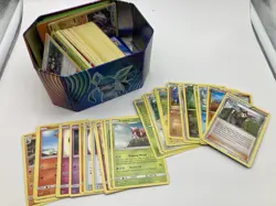 Pokemon Cards (357) w/Tin Circa 2016/2018-Some Foil Cards Included NM Condition - Image 1