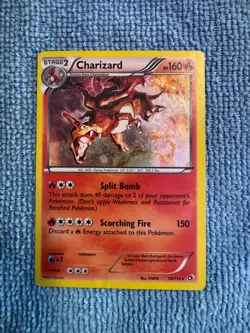 Charizard - Legendary Treasures - 19/113 - Cosmos Holo Rare Pokemon Card - Image 2