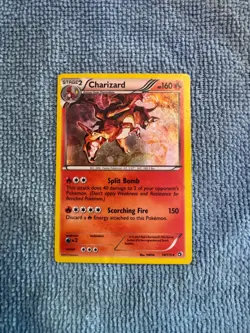 Charizard - Legendary Treasures - 19/113 - Cosmos Holo Rare Pokemon Card - Image 3