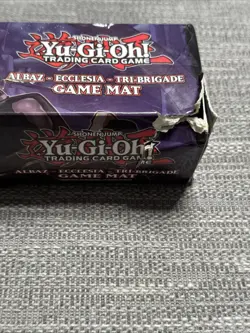YUGIOH TCG KONAMI OFFICIAL ALBAZ-ECCLESIA-TRI-BRIGADE GAME MAT PLAYMATE & CARDS - Image 4