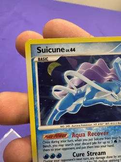 Suicune - 19/132 - Pokemon Secret Wonders Holo Card Cracked Ice Holo M/P - Image 3