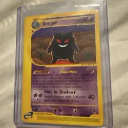 Pokemon TCG Gengar Expedition 2002 Non-Holo Card 48/165 - Image 1