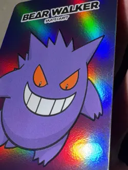 Pokemon Center x Bear Walker Gengar Skateboard Card: 0762/1250 - Image 3