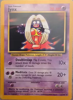 Pokemon Jinx 1999 Base Set Card 31/102 - Image 1