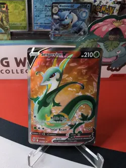 Serperior V - 170/195 - Pokemon Silver Tempest Sword & Shield Full Art Card NM - Image 1