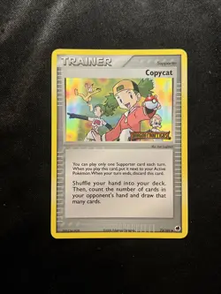 Pokemon Copycat 73/101 EX Dragon Frontiers Reverse Holo Card LP Condition - Image 1