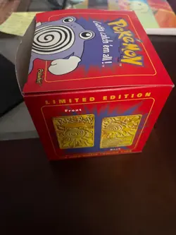 Limited Edition Pokemon TCG 23K Gold-Plated Trading Card - #61 Poliwhirl - Image 4