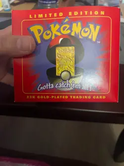 Limited Edition Pokemon TCG 23K Gold-Plated Trading Card - #61 Poliwhirl - Image 5