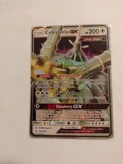 Celesteela GX Ultra Rare Holo Pokemon Card 163/214 SM Unbroken Bonds - NM - Image 1