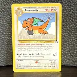 Pokemon TCG Dragonite #5 Black Star Promo WB the First Movie Stamped Card MP - Image 1