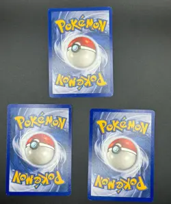 King Kabuto 1st Edition Fossil Vintage Pokemon Lot 3 Cards LP/MP 50/62 👑 - Image 2