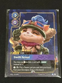 Riftbound Metal Card Teemo - Houston Regionals Prize Wall 1/35 - Image 1