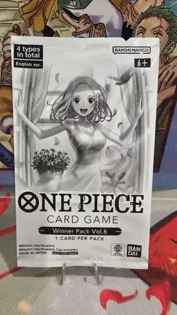 One Piece Card Game - Winner Tournament Pack Vol 6! English Sealed! OP TCG - Image 1