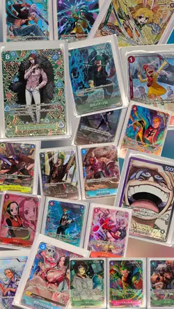 One Piece TCG Alt Art Bundle Lot 20 Cards SEC SR R L Promo Japan OP OPB ST - Image 1
