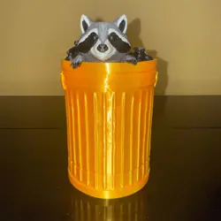 Racoon trash can MTG Deck Box | Pokemon | YuGiOh | Commander | Deck Box for 100 - Image 4
