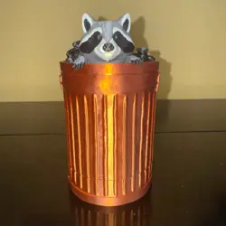 Racoon trash can MTG Deck Box | Pokemon | YuGiOh | Commander | Deck Box for 100 - Image 5