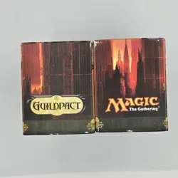 MTG Magic The Gathering Guildpact Fat Pack Art Boxes Only Empty - Image 5