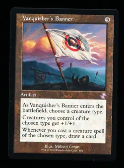 * * 1x Vanquisher's Banner x1 * * Time Spiral Remastered MTG NM Near Mint - Image 1
