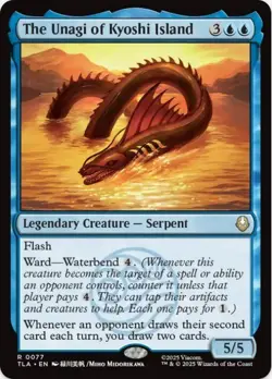 1 x The Unagi of Kyoshi Island - Avatar: The Last Airbender - LP - MTG - Image 1