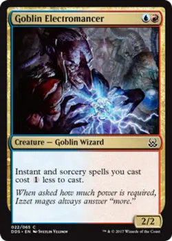 4x Goblin Electromancer NM-Mint, English Duel Decks: Mind vs. Might MTG Magic - Image 1