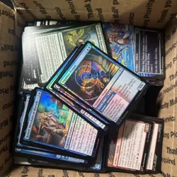 8lbs+ Of Bulk Magic The Gathering Uncommon/Commons/Lands/Tokens/Foils/Non-Foils - Image 2