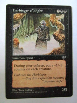 MTG Harbringer of Night Mirage Moderate Play!! - Image 1