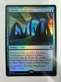 MTG Esoteric Duplicator The Big Score 5 Foil Mythic - Image 2