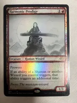 MTG FOIL Harmonic Prodigy Showcase - Modern Horizons 2 #352 - Image 1