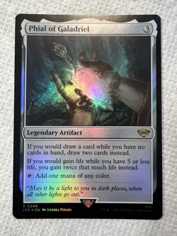 MTG Phial of Galadriel *FOIL* The Lord of the Rings 0248 NM Rare - Image 1