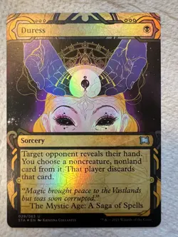 1x Duress FOIL Mystical Archive Strixhaven MTG Magic the Gathering NM - Image 1