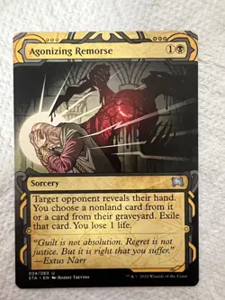 Agonizing Remorse - Strixhaven Mystical Archive Magic the Gathering MTG Nice! - Image 1