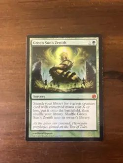 Green Sun’s Zenith Foil From The Vault: Twenty Excellent Cond - Image 1