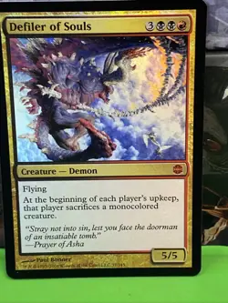 Defiler of Souls Alara Reborn Foil. MTG TCG - Image 1
