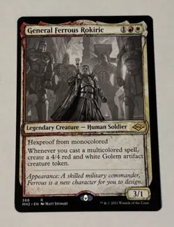 MTG General Ferrous Rokiric Regular - Modern Horizons 2 Showcase NM - Image 1