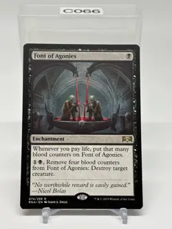 Font of Agonies 74 Rare Ravnica Allegiance RNA MTG - Image 1
