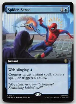 Spider-Sense (Extended Art) R Normal Marvel's Spider-Man 254 NM - Image 1