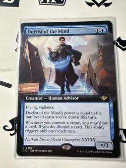 Duelist Of The Mind Mtg - Image 3