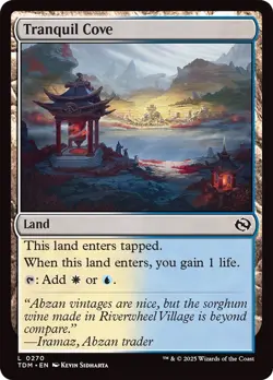 MTG | Tranquil Cove FOIL | (NM) Tarkir: Dragonstorm - Image 1