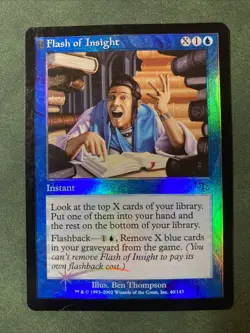 1X Flash of Insight FOIL Judgement - Near Mint - Image 1