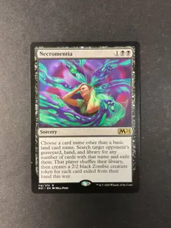Necromentia - Core Set 2021 - M21 - Magic the Gathering - MTG - Image 1