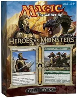 MAGIC THE GATHERING DUEL DECKS HEROES VS MONSTERS Brand New *Factory Sealed* - Image 1