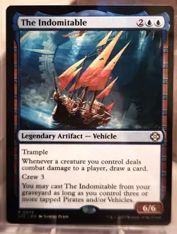 MtG The Indomitable - Commander NM - Extended Art - Image 1