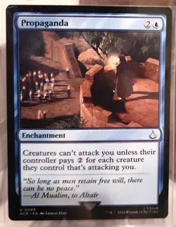 MtG Propaganda Universes Beyond: Assassin's Creed Regular NM - Image 1