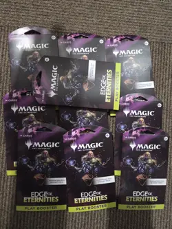 Magic: The Gathering - Edge of Eternity SLEEVED Play Boosters 10x lot ?? - Image 1