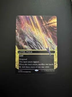 Lotus Field (0023) Edge of Eternities: Stellar Sights Borderless Foil Mythic - Image 1